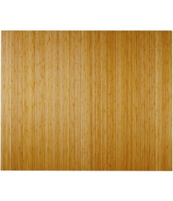 Anji Mountain 48 in. X 60 in. Natural Delu X e Bamboo Chair Mat no lip