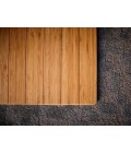 48X60 Natural Standard Bamboo Chair Mat no lip - Rugs Town 48" x 60" Natural Standard Bamboo Chair Mat no lip