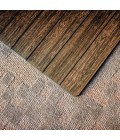 48X42 Java Standard Bamboo Chair Mat no lip - Rugs Town 48" x 42" Java Standard Bamboo Chair Mat no lip