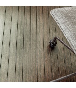 Anji Mountain 44 in. X 52 in. Java Standard Bamboo Chair Mat with lip