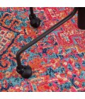 Anji Mountain Chair Mat ® Rug Anji Mountain 36" x 48" Merida Red & Blue 1/4" Rug'd Chair Mat ®