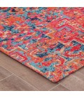 Anji Mountain Chair Mat ® Rug Anji Mountain 36" x 48" Merida Red & Blue 1/4" Rug'd Chair Mat ®