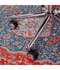Anji Mountain Chair Mat ® Rug Anji Mountain 36" x 48" Meknes Red & Blue 1/4" Rug'd Chair Mat ®