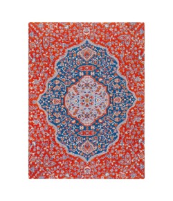 Anji Mountain 36" x 48" Meknes Red & Blue Rug