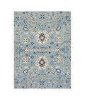 Anji Mountain 40" x 54" Tabriz Blue & Beige 1/2" Rug'd Chair Mat ®
