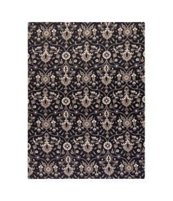 Anji Mountain 36" x 48" Alhambra Black & Grey Rug