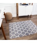 Anji Mountain Chair Mat ® Rug Anji Mountain 40" x 54" Mitte Gray & Beige 1/2" Rug'd Chair Mat ®