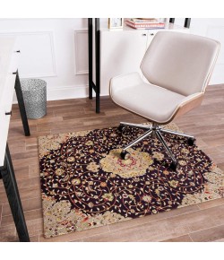 Anji Mountain Anji Mountain 36" x 48" Altamira Brown, Orange & Black Rug