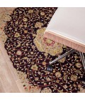 Anji Mountain Chair Mat ® Rug Anji Mountain 36" x 48" Altamira Brown, Orange & Black 1/4" Rug'd Chair Mat ®