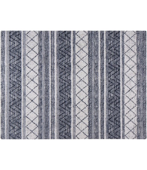36X48 Alesund Beige & Gray 1/2 Rug'd Chair Mat - Rugs Town 36" x 48" Alesund Beige & Gray 1/2" Rug'd Chair Mat