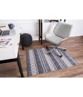 36X48 Alesund Beige & Gray 1/2 Rug'd Chair Mat - Rugs Town 36" x 48" Alesund Beige & Gray 1/2" Rug'd Chair Mat