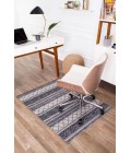 36X48 Alesund Beige & Gray 1/2 Rug'd Chair Mat - Rugs Town 36" x 48" Alesund Beige & Gray 1/2" Rug'd Chair Mat