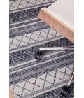 36X48 Alesund Beige & Gray 1/2 Rug'd Chair Mat - Rugs Town 36" x 48" Alesund Beige & Gray 1/2" Rug'd Chair Mat