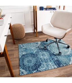 Anji Mountain Anji Mountain 36" x 48" Maldives Blue & Ivory Rug