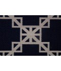 36X48 Aberdeen Navy Blue & Tan 1/2 Rug'd Chair Mat - Rugs Town 36" x 48" Aberdeen Navy Blue & Tan 1/2" Rug'd Chair Mat