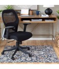 Anji Mountain Chair Mat ® Rug Anji Mountain 40" x 54" Robin Gray & Orange 1/2" Rug'd Chair Mat ®