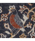 Anji Mountain Chair Mat ® Rug Anji Mountain 40" x 54" Robin Gray & Orange 1/2" Rug'd Chair Mat ®
