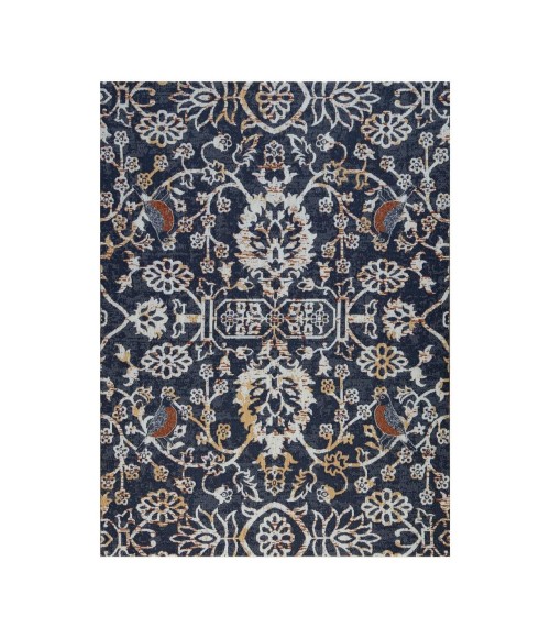 Anji Mountain Chair Mat ® Rug Anji Mountain 40" x 54" Robin Gray & Orange 1/2" Rug'd Chair Mat ®
