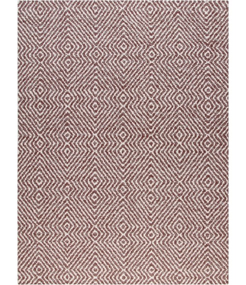 36X48 LuXor Brown & Ivory 1/2 Rug'd Chair Mat - Rugs Town 36" x 48" Luxor Brown & Ivory 1/2" Rug'd Chair Mat