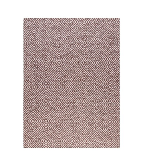 Anji Mountain 40" x 54" Luxor Brown & Ivory 1/2" Rug'd Chair Mat ®