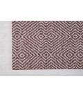 36X48 LuXor Brown & Ivory 1/2 Rug'd Chair Mat - Rugs Town 36" x 48" Luxor Brown & Ivory 1/2" Rug'd Chair Mat