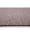36X48 LuXor Brown & Ivory 1/2 Rug'd Chair Mat - Rugs Town 36" x 48" Luxor Brown & Ivory 1/2" Rug'd Chair Mat