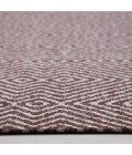 Anji Mountain 40" x 54" Luxor Brown & Ivory 1/2" Rug'd Chair Mat ®