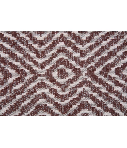 36X48 LuXor Brown & Ivory 1/2 Rug'd Chair Mat - Rugs Town 36" x 48" Luxor Brown & Ivory 1/2" Rug'd Chair Mat