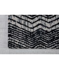 36X48 Smiljan Black & White 1/2 Rug'd Chair Mat - Rugs Town 36" x 48" Smiljan Black & White 1/2" Rug'd Chair Mat