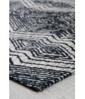 36X48 Smiljan Black & White 1/2 Rug'd Chair Mat - Rugs Town 36" x 48" Smiljan Black & White 1/2" Rug'd Chair Mat
