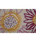 36X48 Keukenhof Cream & Multi 1/2 Rug'd Chair Mat - Rugs Town 36" x 48" Keukenhof Cream & Multi 1/2" Rug'd Chair Mat
