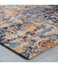 Anji Mountain 36" x 48" Onondaga Blue & Orange 1/4" Rug'd Chair Mat ®