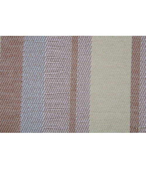 36X48 Avalon Blue & Brown 1/2 Rug'd Chair Mat - Rugs Town 36" x 48" Avalon Blue & Brown 1/2" Rug'd Chair Mat