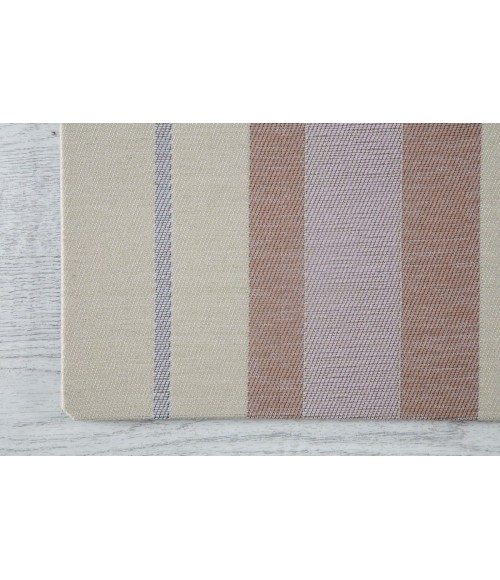 36X48 Avalon Blue & Brown 1/2 Rug'd Chair Mat - Rugs Town 36" x 48" Avalon Blue & Brown 1/2" Rug'd Chair Mat