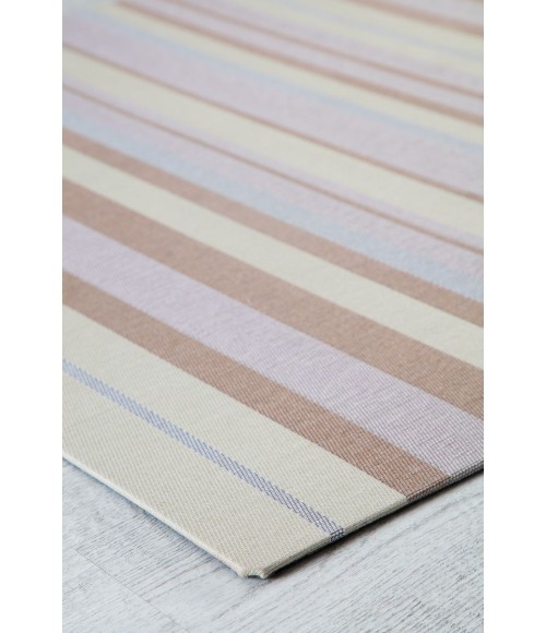 36X48 Avalon Blue & Brown 1/2 Rug'd Chair Mat - Rugs Town 36" x 48" Avalon Blue & Brown 1/2" Rug'd Chair Mat