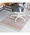 Anji Mountain Chair Mat ® Rug Anji Mountain 36" x 48" Avalon Blue & Brown 1/4" Rug'd Chair Mat ®
