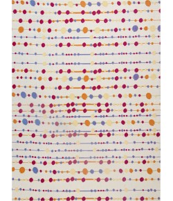 Anji Mountain 36 in. X 48 in. Del Marcos Ivory & Multi 1/2 in. Rug ft. d Chair Mat 