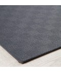 Anji Mountain 36" x 48" Beluga Gray Patterned 1/4" Rug'd Chair Mat ®