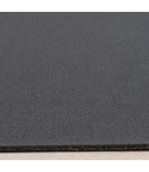 Anji Mountain 36" x 48" Beluga Gray Patterned 1/4" Rug'd Chair Mat ®