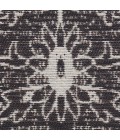 36X48 La Cienega Black & White 1/4 Rug'd Chair Mat - Rugs Town 36" x 48" La Cienega Black & White 1/4" Rug'd Chair Mat