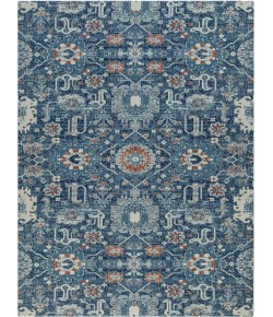 Anji Mountain 36 in. X 48 in. Alta Blue & Ivory 1/2 in. Rug ft. d Chair Mat 