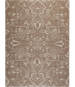 Anji Mountain 36 in. X 48 in. Tamanrasset Brown & Ivory 1/2 in. Rug ft. d Chair Mat 