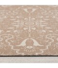 36" x 48" Tamanrasset Brown & Ivory 1/4" Rug'd Chair Mat 
