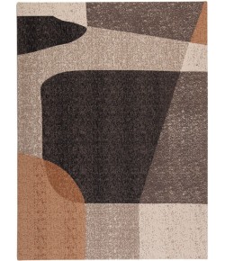 Anji Mountain 36 in. X 48 in. Riverstone Brown & Beige 1/2 in. Rug ft. d Chair Mat 