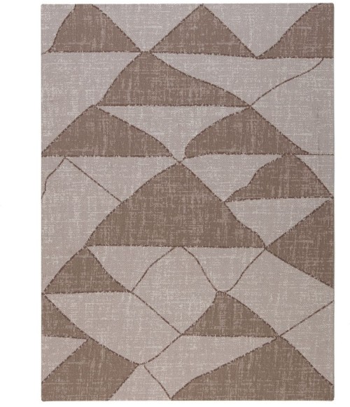 36X48 Peaks Brown & Beige 1/2 Rug'd Chair Mat - Rugs Town 36" x 48" Peaks Brown & Beige 1/2" Rug'd Chair Mat