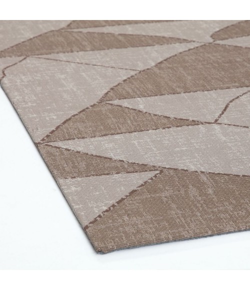 36X48 Peaks Brown & Beige 1/2 Rug'd Chair Mat - Rugs Town 36" x 48" Peaks Brown & Beige 1/2" Rug'd Chair Mat