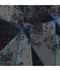 36X48 Cracked Ice Blue LED Gaming Rug'd Chair Mat - Rugs Town 36" x 48" Cracked Ice Blue LED Gaming Rug'd Chair Mat