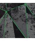 36X48 Cracked Ice Green LED Gaming Rug'd Chair Mat - Rugs Town 36" x 48" Cracked Ice Green LED Gaming Rug'd Chair Mat