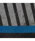 36" x 48" Prizm Blue LED Gaming Rug'd Chair Mat 