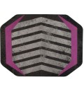 36X48 Prizm Purple LED Gaming Rug'd Chair Mat - Rugs Town 36" x 48" Prizm Purple LED Gaming Rug'd Chair Mat